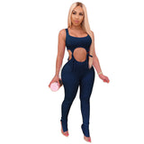 Summer  Women Clothing  Sunken Stripe High Elastic Lace-up Tight Sexy Fashion Suit