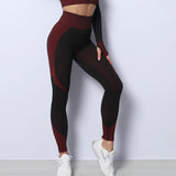 Wear Quick Drying Seamless High Waist Yoga Pants Women Tight Belly Trimming Peach Hip Exercise Workout Pants