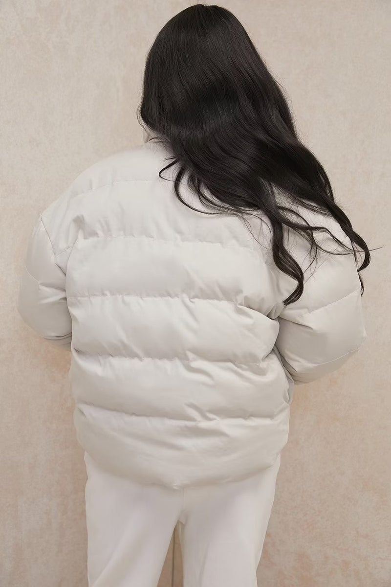 Women Cotton Quilted Coat Winter Casual Couple Clothes Sports Jacket Warm Thickened Cotton Padded Jacket