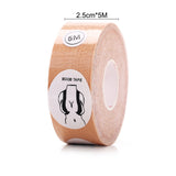 Boobtape Bra Cloth Tape Breast Pad Can Be Cut Breast Pad Invisible Bra Elastic Fabric Chest Paste