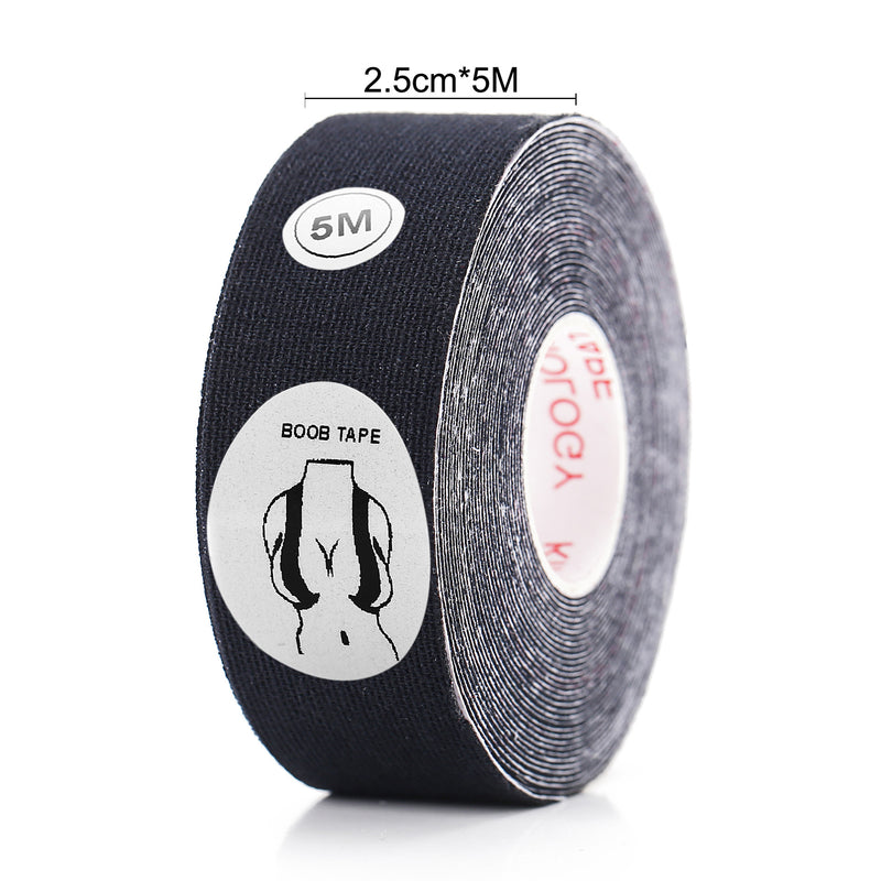 Boobtape Bra Cloth Tape Breast Pad Can Be Cut Breast Pad Invisible Bra Elastic Fabric Chest Paste