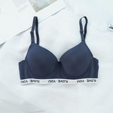 bralette Comfortable Underwear Big Chest Small Lace Thin Push Up Sexy Breast Holding Adjustable Bra