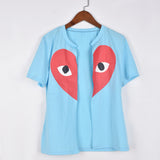 Women Clothing Cardigan Sexy Cutout Short Sleeve Love Eye Top Women Clothing