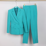 High Quality Casual Office Business Women    plus Bra Pants Blazer Suit Set - Angelique