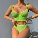 Sexy Lingerie See Sexy Comfortable Plastic Bones Shapewear Suit Women